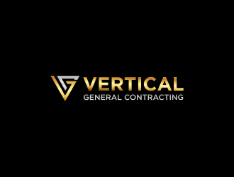 Vertical General Contracting logo design by luckyprasetyo