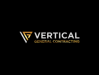 Vertical General Contracting logo design by luckyprasetyo