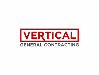 Vertical General Contracting logo design by luckyprasetyo