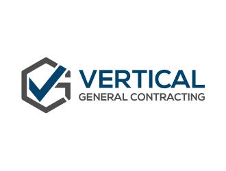 Vertical General Contracting logo design by cintoko