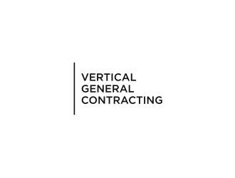Vertical General Contracting logo design by kevlogo
