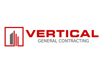 Vertical General Contracting logo design by 3Dlogos
