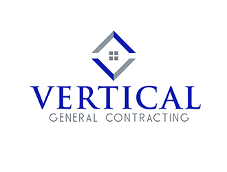 Vertical General Contracting logo design by 3Dlogos