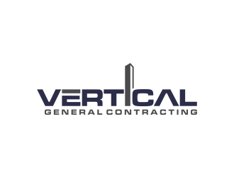 Vertical General Contracting logo design by oke2angconcept