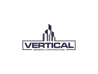Vertical General Contracting logo design by oke2angconcept