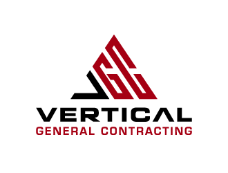 Vertical General Contracting logo design by akilis13