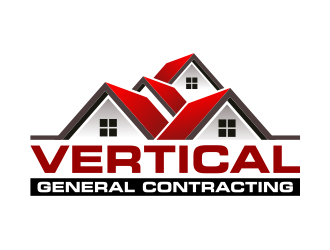 Vertical General Contracting logo design by cintoko