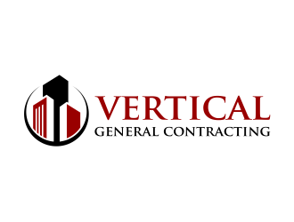 Vertical General Contracting logo design by cintoko