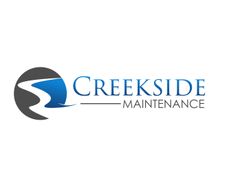 Creekside Maintenance logo design by serprimero