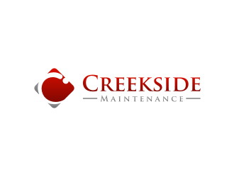 Creekside Maintenance logo design by mbamboex