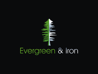 Evergreen & Iron logo design by Rizqy
