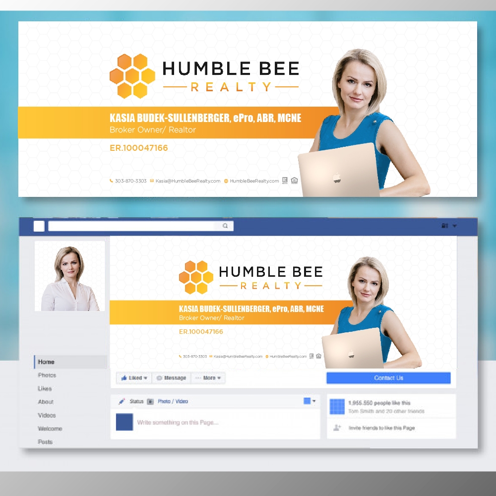 Humble Bee Realty logo design by jhon01