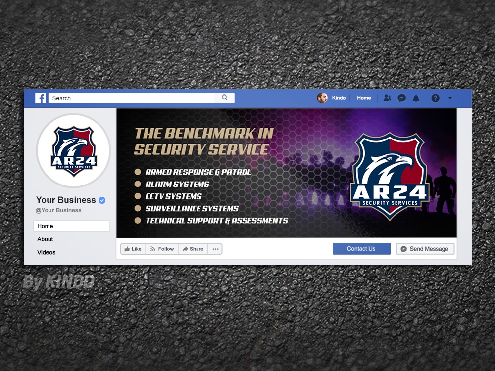 AR24 logo design by Kindo