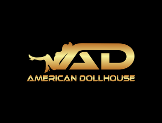 American Dollhouse logo design by giphone