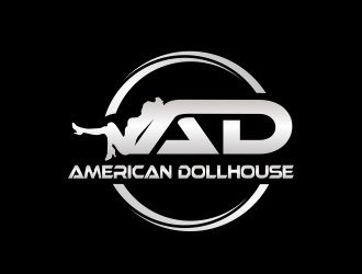 American Dollhouse logo design by giphone