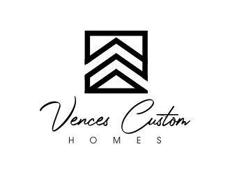 Vences Custom Homes logo design by JessicaLopes