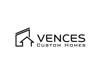 Vences Custom Homes logo design by AamirKhan