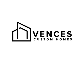 Vences Custom Homes logo design by jaize