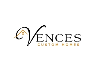 Vences Custom Homes logo design by jaize