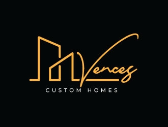Vences Custom Homes logo design by sanworks