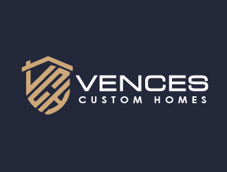 Vences Custom Homes logo design by THOR_