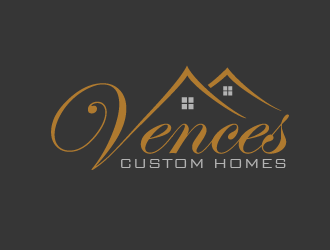 Vences Custom Homes logo design by THOR_