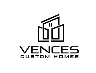 Vences Custom Homes logo design by THOR_