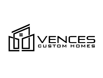 Vences Custom Homes logo design by THOR_
