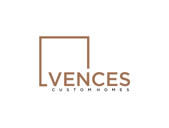 Vences Custom Homes logo design by Barkah