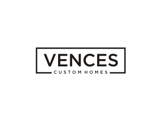 Vences Custom Homes logo design by Barkah