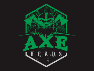 Axe Heads logo design by YONK