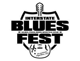 Interstate Blues Fest logo design by daywalker