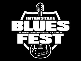 Interstate Blues Fest logo design by daywalker