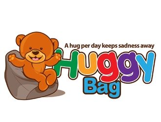 HuggyBag logo design by DreamLogoDesign