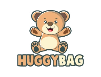 HuggyBag logo design by uttam