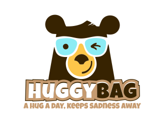 HuggyBag logo design by akhi