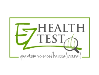 EZ Health Test logo design by aRBy