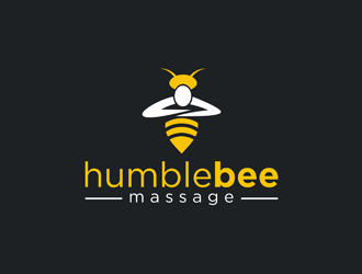 HumbleBee Massage logo design by Rizqy
