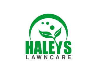 Haleys Lawncare  logo design by mckris