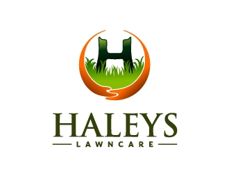 Haleys Lawncare  logo design by josephope