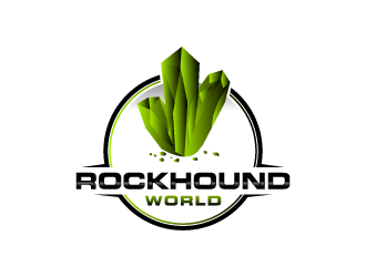 rockhound world logo design by torresace