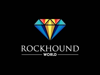 rockhound world logo design by AamirKhan