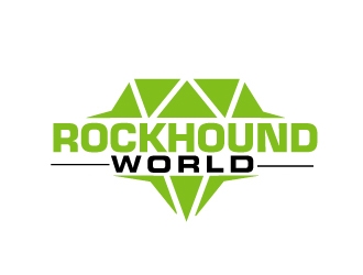 rockhound world logo design by AamirKhan