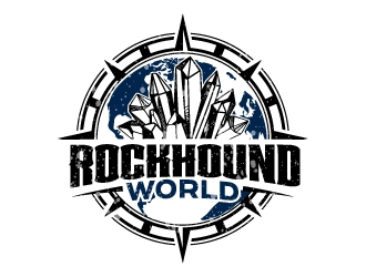 rockhound world logo design by jaize