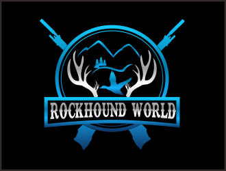 rockhound world logo design by Greenlight