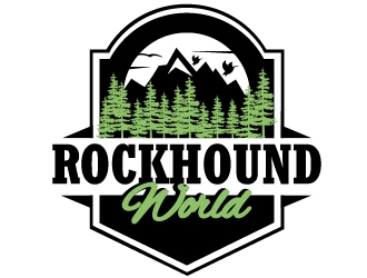 rockhound world logo design by art-design