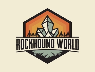 rockhound world logo design by Ibrahim