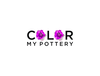 Color My Pottery logo design by vostre