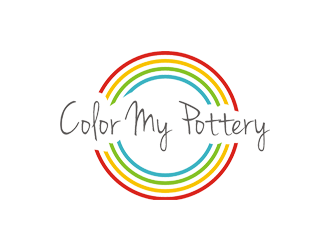Color My Pottery logo design by Rizqy
