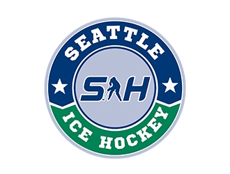 Seattle Ice Hockey logo design by PrimalGraphics